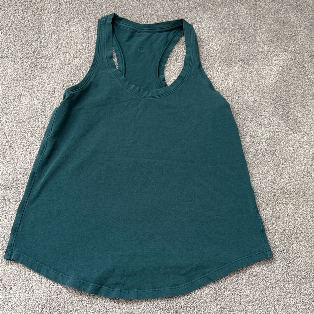 Teal Racerback Tank Top lululemon
